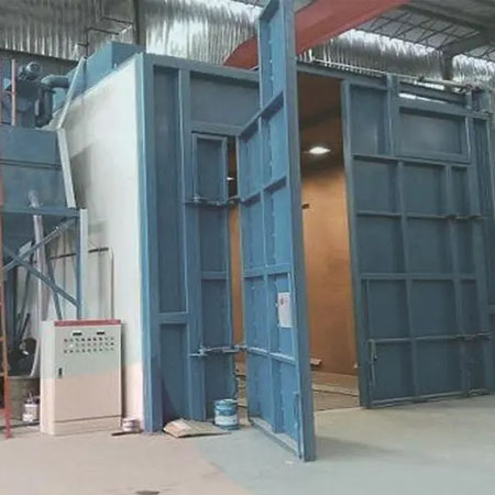 機(jī)械式噴砂房